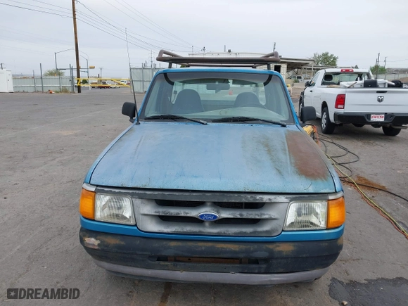 1995 Ford Ranger XLT with VIN 1FTCR10X7STA57755, listed as a IAAI auction lot 42023603 with 302,746 mi miles. Bid and sale history available at carsss.com. Image 12.