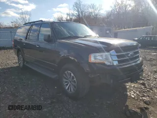 2017 Ford Expedition EL XLT with VIN 1FMJK1JT6HEA70173, listed as a Copart auction lot 83301454 with 74,566 mi miles and Clean Title. Bid and sale history available at carsss.com. Image 4.