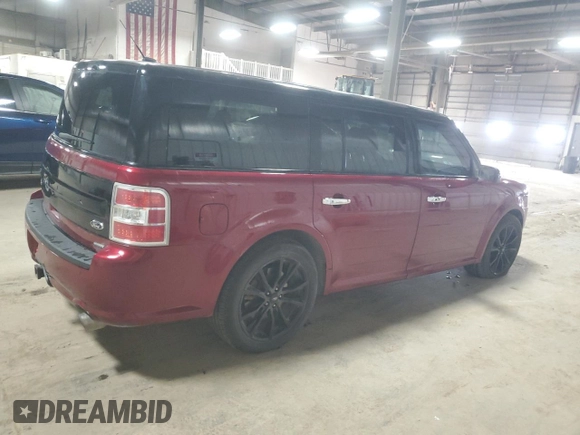 2018 Ford Flex Limited EcoBoost with VIN 2FMHK6DT4JBA18856, listed as a Copart auction lot 79666184 with 116,709 mi miles and Salvage Title. Bid and sale history available at carsss.com. Image 3.