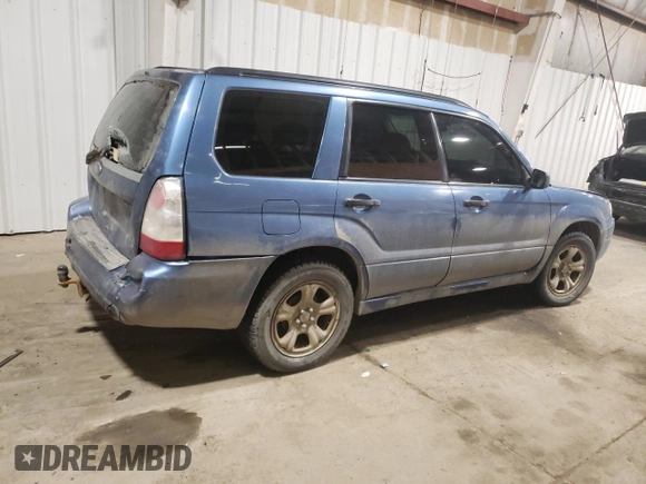 2007 Subaru Forester X with VIN JF1SG63617G735181, listed as a Copart auction lot 88952485 with 141,285 mi miles and Salvage Title. Bid and sale history available at carsss.com. Image 3.