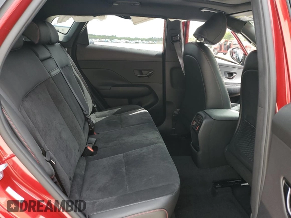 2024 Hyundai Kona N Line with VIN KM8HA3A36RU041051, listed as a Copart auction lot 59890474 with 2,910 mi miles and Salvage Title. Bid and sale history available at carsss.com. Image 12.