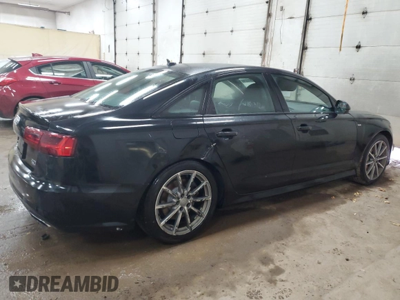 2018 Audi A6 Premium with VIN WAUF8AFC6JN109185, listed as a Copart auction lot 85081374 with 56,249 mi miles and Clean Title. Bid and sale history available at carsss.com. Image 3.