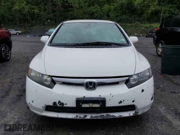 2006 Honda Civic LX z VIN 1HGFA16566L114075, wystawiony jako Copart lot #55794165 z przebiegiem 237 259 mil mil oraz Szkoda całkowita • Salvage title. Historia ofert i sprzedaży dostępna na DreamBid. Obrazek 5.