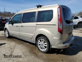 2015 Ford Transit Connect Wagon Titanium with VIN NM0GE9G73F1186303, listed as a Copart auction lot 49785855 with 88,556 mi miles and Salvage Title. Bid and sale history available at carsss.com. Image 2.