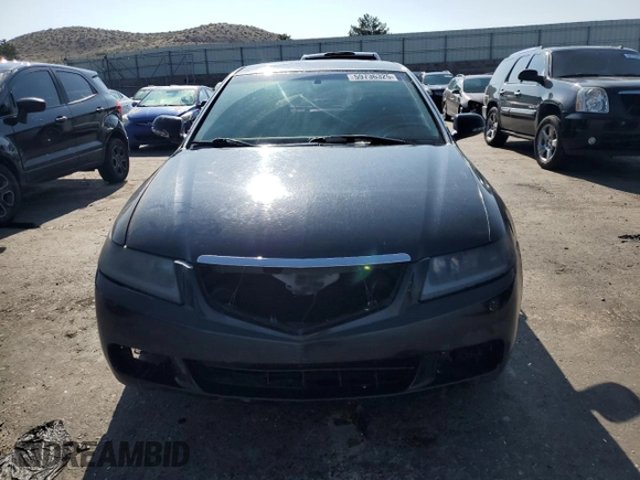 2005 Acura TSX with VIN JH4CL96995C020878, listed as a Copart auction lot 59736325 with 196,462 mi miles and Salvage title. Bid and sale history available at DreamBid. Image 5.