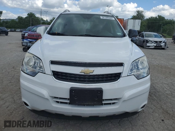 2013 Chevrolet Captiva Sport LT with VIN 3GNAL3EK2DS622984, listed as a Copart auction lot 54199384 with 122,801 mi miles and Salvage Title. Bid and sale history available at DreamBid. Image 5.