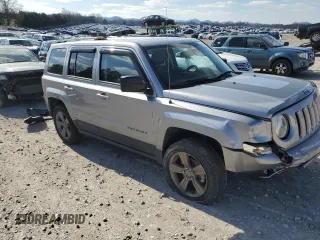 2017 Jeep Patriot Sport SE with VIN 1C4NJPBA5HD189461, listed as a Copart auction lot 45427605 with 24,644 mi miles and Salvage Title. Bid and sale history available at carsss.com. Image 4.