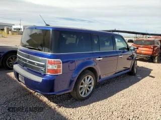 2013 Ford Flex Limited with VIN 2FMHK6D81DBD38474, listed as a Copart auction lot 44733335 with 125,856 mi miles and Salvage Title. Bid and sale history available at carsss.com. Image 3.