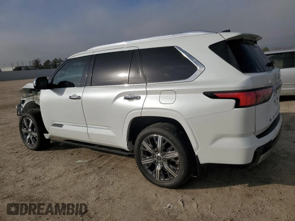2023 Toyota Sequoia SR5 with VIN 7SVAAABA8PX010425, listed as a Copart auction lot 37033014 with 9,960 mi miles. Bid and sale history available at carsss.com. Image 2.