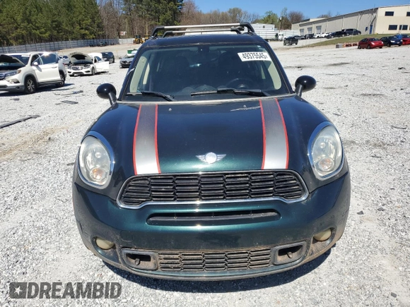 2012 MINI Countryman S with VIN WMWZC3C59CWL82258, listed as a Copart auction lot 49375545 with 131,846 mi miles and Clean Title. Bid and sale history available at DreamBid. Image 5.