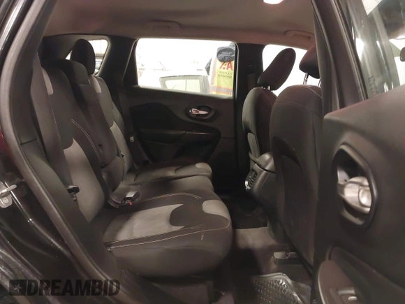 2016 Jeep Cherokee Sport with VIN 1C4PJMAB0GW321370, listed as a IAAI auction lot 41487094 with 131,336 mi miles and . Bid and sale history available at DreamBid. Image 8.