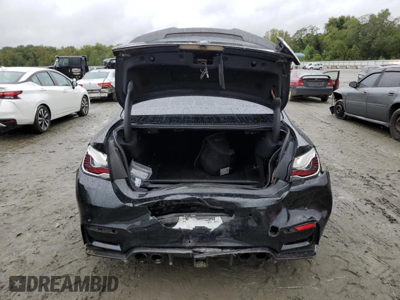 2015 BMW M4 with VIN WBS3R9C51FK330380, listed as a Copart auction lot 71764224 with 126,040 mi miles and Salvage Title. Bid and sale history available at carsss.com. Image 6.