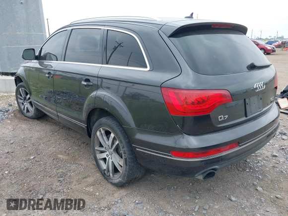2014 Audi Q7 Premium Plus with VIN WA1LGAFE5ED013547, listed as a IAAI auction lot 42290048 with 179,269 mi miles and . Bid and sale history available at DreamBid. Image 3.
