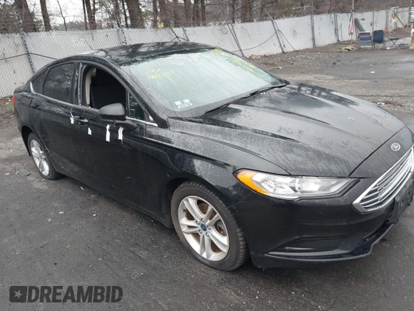 2018 Ford Fusion SE with VIN 3FA6P0H77JR178356, listed as a IAAI auction lot 41970854 with 167,623 mi miles. Bid and sale history available at carsss.com. Image 1.