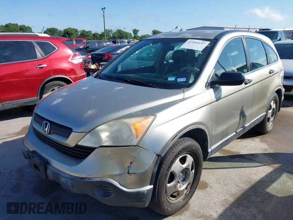 2007 Honda CR-V LX with VIN JHLRE38347C021826, listed as a IAAI auction lot 42105197 with 208,665 mi miles. Bid and sale history available at carsss.com. Image 2.