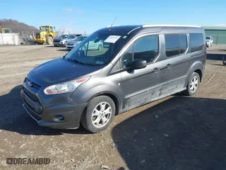 2018 Ford Transit Connect Wagon XLT with VIN NM0GE9F79J1360871, listed as a IAAI auction lot 41832433 with 274,543 mi miles. Bid and sale history available at carsss.com. Image 2.