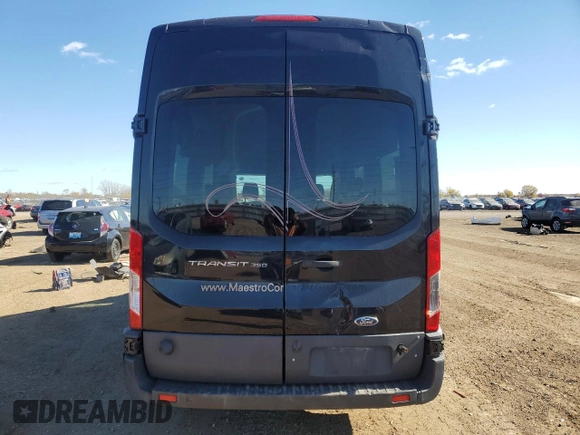 2017 Ford Transit Passenger XL with VIN 1FBZX2XM2HKA13893, listed as a Copart auction lot 76012984 with 92,823 mi miles and Salvage Title. Bid and sale history available at DreamBid. Image 6.