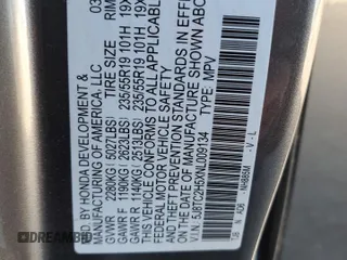 2022 Acura RDX w/Technology Package with VIN 5J8TC2H5XNL009134, listed as a Copart auction lot 81839264 with 9,200 mi miles and Salvage Title. Bid and sale history available at carsss.com. Image 13.