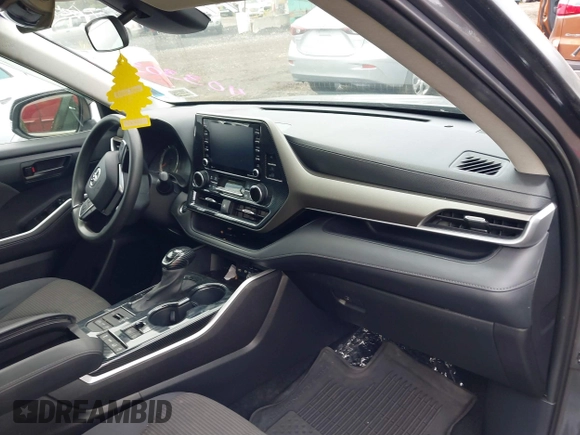 2021 Toyota Highlander L z VIN 5TDCZRBH6MS528171, wystawiony jako IAAI lot #40330366 z przebiegiem 75 297 mil mil oraz . Historia ofert i sprzedaży dostępna na DreamBid. Obrazek 5.