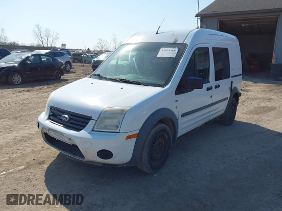 2010 Ford Transit Connect XLT with VIN NM0LS6BN2AT019231, listed as a IAAI auction lot 41435289 with 204,417 mi miles and . Bid and sale history available at DreamBid. Image 17.