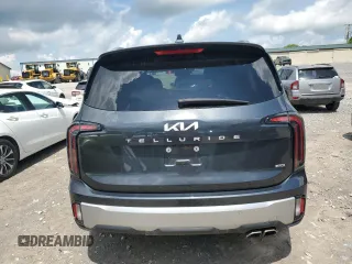 2023 Kia Telluride SX with VIN 5XYP5DGC2PG350290, listed as a Copart auction lot 55457495 with 45,330 mi miles and Salvage title. Bid and sale history available at DreamBid. Image 6.