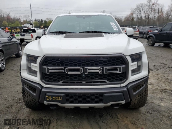 2020 Ford F-150 Raptor with VIN 1FTFW1RG5LFA69167, listed as a Copart auction lot 42113214 with 70,276 mi miles and Salvage Title. Bid and sale history available at carsss.com. Image 5.