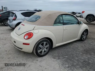 2006 Volkswagen Beetle z VIN 3VWPF31Y06M309862, wystawiony jako Copart lot #76907554 z przebiegiem Nie podano mil oraz Szkoda całkowita • Salvage title. Historia ofert i sprzedaży dostępna na DreamBid. Obrazek 3.