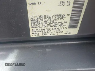 2017 Nissan Altima SV with VIN 1N4AL3AP8HC186315, listed as a IAAI auction lot 41967623 with 89,199 mi miles and . Bid and sale history available at carsss.com. Image 9.
