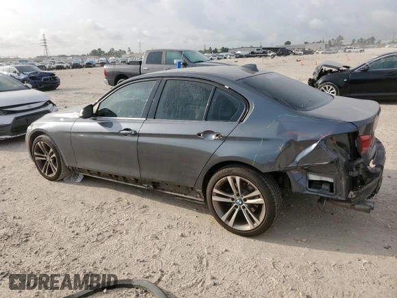 2016 BMW 3 Series 328i z VIN WBA8E9C52GK646717, wystawiony jako Copart lot #58204995 z przebiegiem 70 525 mil mil oraz Szkoda całkowita • Salvage title. Historia ofert i sprzedaży dostępna na DreamBid. Obrazek 2.