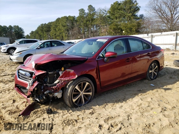 2018 Subaru Legacy Limited with VIN 4S3BNAK68J3006839, listed as a Copart auction lot 44328584 with 48,724 mi miles. Bid and sale history available at carsss.com. Image 1.