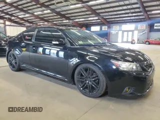 2012 Scion tC with VIN JTKJF5C74C3025200, listed as a Copart auction lot 50681345 with 127,723 mi miles and Salvage Title. Bid and sale history available at carsss.com. Image 4.