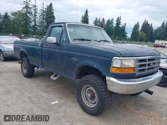 1996 Ford F-250 with VIN 2FTHF26H7TCA02903, listed as a IAAI auction lot 42606677 with 146,766 mi miles and . Bid and sale history available at DreamBid. Image 1.