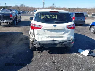 2020 Ford EcoSport S with VIN MAJ3S2FE7LC369923, listed as a IAAI auction lot 41575239 with 74,004 mi miles. Bid and sale history available at carsss.com. Image 6.