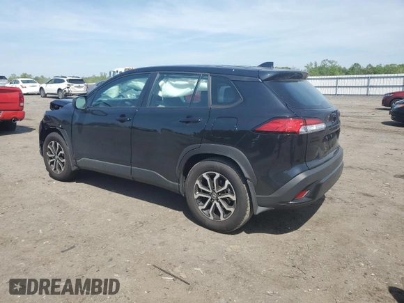 2025 Toyota Corolla Cross Hybrid S с VIN 7MUFBABG1SV064218, выставлен на аукционе Copart как лот 54798305 с пробегом 3 560 миль миль и Списание • Salvage title. История ставок и продаж доступна на DreamBid. Изображение 2.