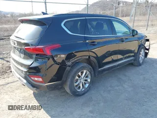2019 Hyundai Santa Fe SEL with VIN 5NMS3CAD0KH058762, listed as a IAAI auction lot 41775703 with 49,755 mi miles. Bid and sale history available at carsss.com. Image 4.