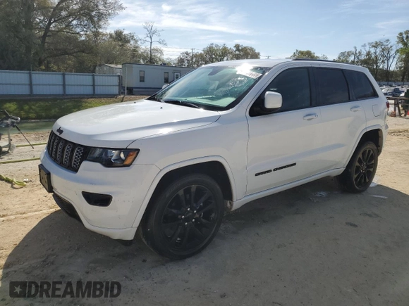 2017 Jeep Grand Cherokee Altitude z VIN 1C4RJFAGXHC881514, wystawiony jako Copart lot #47444665 z przebiegiem 46 894 mil mil oraz Czysty tytuł • Clean title. Historia ofert i sprzedaży dostępna na DreamBid. Obrazek 1.