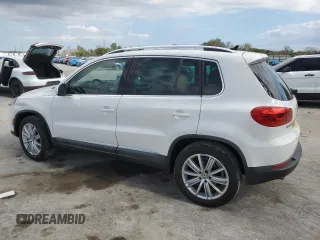 2012 Volkswagen Tiguan S with VIN WVGBV7AXXCW594060, listed as a Copart auction lot 45521095 with 146,035 mi miles and Salvage Title. Bid and sale history available at DreamBid. Image 2.