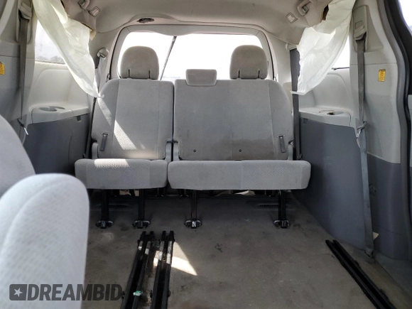 2013 Toyota Sienna LE AAS with VIN 5TDKK3DC9DS368933, listed as a Copart auction lot 53683055 with 242,125 mi miles and Salvage Title. Bid and sale history available at DreamBid. Image 10.