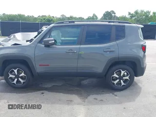 2021 Jeep Renegade Trailhawk with VIN ZACNJDC19MPN29653, listed as a IAAI auction lot 42354229 with 58,106 mi miles and . Bid and sale history available at DreamBid. Image 14.