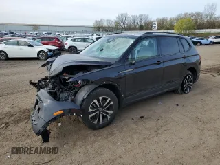 2024 Volkswagen Tiguan S z VIN 3VVFB7AX7RM164477, wystawiony jako Copart lot #53334065 z przebiegiem 4 651 mil mil oraz Nie do naprawy • Non repairable. Historia ofert i sprzedaży dostępna na DreamBid. Obrazek 1.