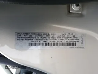 2011 Volkswagen Jetta SEL с VIN 3VWLZ7AJ1BM101094, выставлен на аукционе Copart как лот 53620215 с пробегом 147 414 миль миль и Чистый • Clean title. История ставок и продаж доступна на DreamBid. Изображение 12.