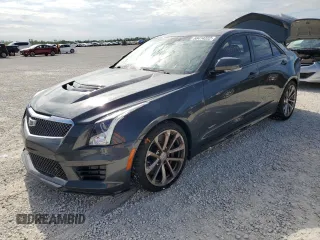 2016 Cadillac ATS-V with VIN 1G6AN5SY6G0147166, listed as a Copart auction lot 68414222 with 35,773 mi miles. Bid and sale history available at carsss.com. Image 1.