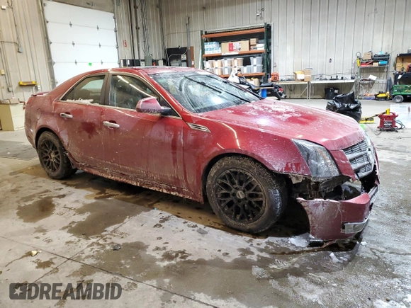 2010 Cadillac CTS Premium with VIN 1G6DS5EV8A0135454, listed as a Copart auction lot 41958365 with 92,994 mi miles and Salvage title. Bid and sale history available at DreamBid. Image 4.