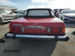 1983 Mercedes-Benz 380 with VIN WDBBA45A4DB023966, listed as a Copart auction lot 74597714 with 73,642 mi miles and Non Repairable. Bid and sale history available at carsss.com. Image 6.