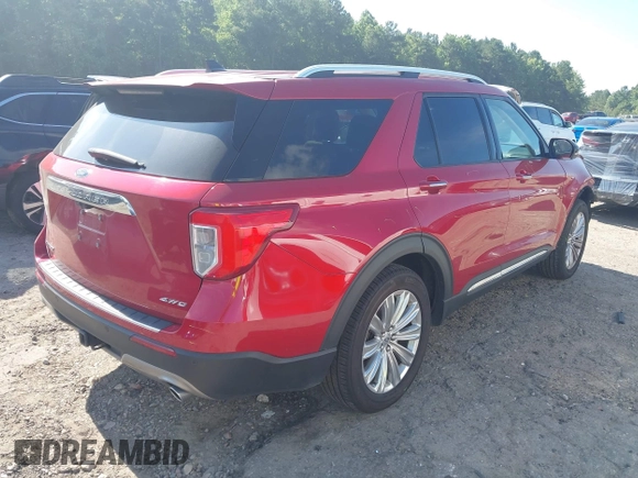 2021 Ford Explorer Limited z VIN 1FMSK8FH1MGB05492, wystawiony jako IAAI lot #42512270 z przebiegiem 105 962 mil mil oraz . Historia ofert i sprzedaży dostępna na DreamBid. Obrazek 4.