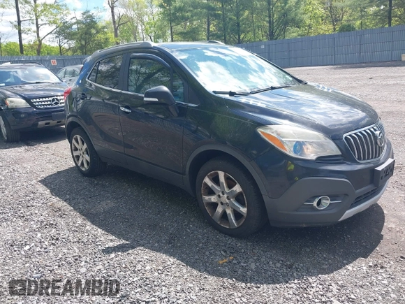 2014 Buick Encore Leather with VIN KL4CJCSB5EB650555, listed as a IAAI auction lot 42208908 with 369,767 mi miles and . Bid and sale history available at carsss.com. Image 1.