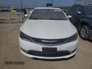 2016 Chrysler 200 C with VIN 1C3CCCCB4GN147409, listed as a Copart auction lot 49275705 with 125,702 mi miles and Salvage Title. Bid and sale history available at carsss.com. Image 5.