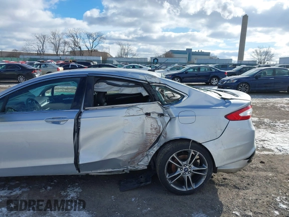 2016 Ford Fusion Titanium with VIN 3FA6P0K96GR101285, listed as a IAAI auction lot 41214633 with 113,633 mi miles and . Bid and sale history available at carsss.com. Image 6.
