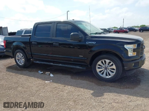 2016 Ford F-150 XL with VIN 1FTEW1CP0GKF64555, listed as a IAAI auction lot 41878823 with 160,436 mi miles and . Bid and sale history available at carsss.com. Image 1.