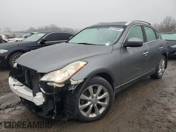 2011 Infiniti EX Journey with VIN JN1AJ0HR2BM852434, listed as a Copart auction lot 83782084 with 134,631 mi miles and Salvage Title. Bid and sale history available at DreamBid. Image 1.